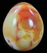 Colorful Carnelian Agate Egg #63074-1